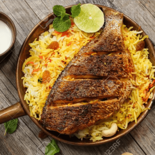 Fish Fried Rice