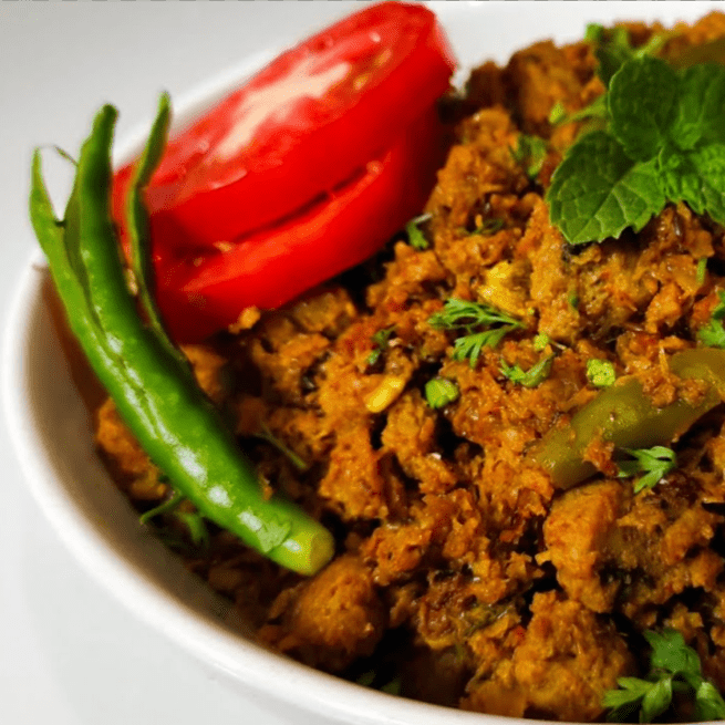 Soya Chunks Keema